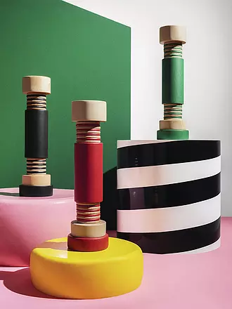 ALESSI | Molinillo de sal / pimienta 25cm Verde / Natural | 